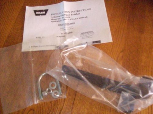 Warn bumper bracket yamaha kodiak m91-84006 new in box