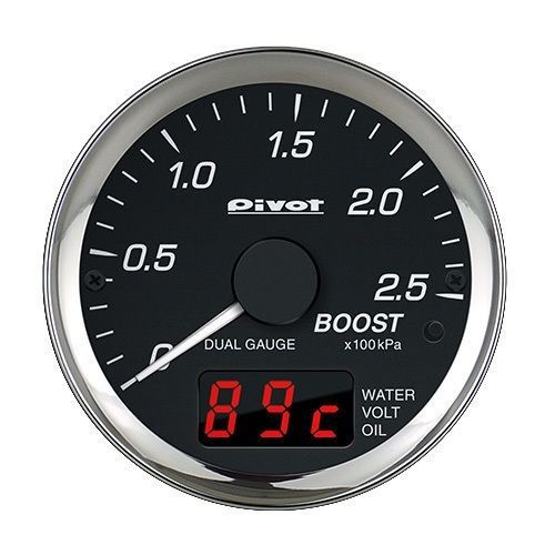 Pivot dual gauge pro obd boost meter for mazda demio dj5as/fs s5-dpts dpb-m