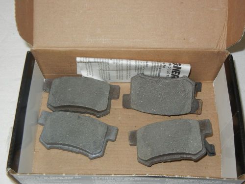 Wagner qc537 rear ceramic disc brake pad set