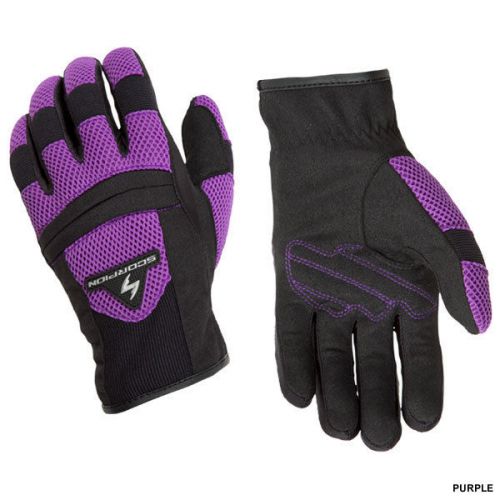 Scorpion exo solstice womens gloves purple