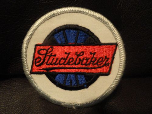 Studebaker patch - nos - original - vintage - 3 inches round