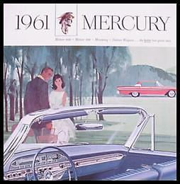 1961 mercury prestige brochure meteor monterey wagons, huge xlnt