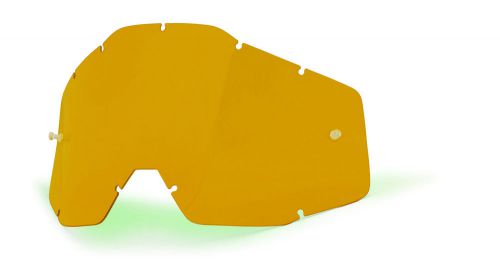 100% goggle replacement lens racecraft/accuri persimmon