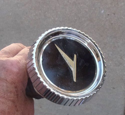 Early ford falcon gas fuel cap appearing new with vinyl decal