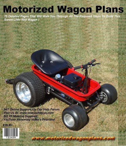 Motorized wagon gokart plans