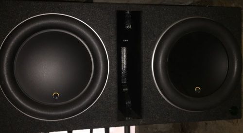 Jl audio w7 13.5 pair!!! 2 for 1!!! almost new!!!