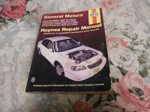 General motors malibu 1997-2000 repair manual