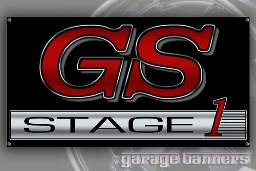 Gs stage 1 gran sport buick garage banner shop car sign 2&#039; x 4&#039;