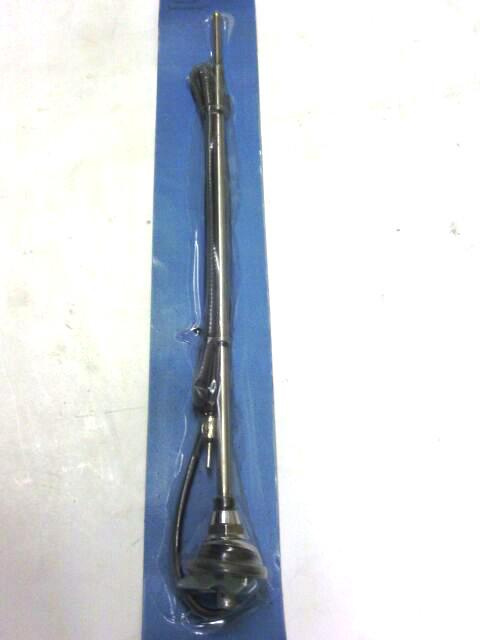 Nors:vintage chrome top mount 3-section am/fm antenna:classic car-truck:usa made