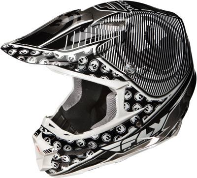Fly racing f2 carbon helmet - dragon alliance black/grey xs