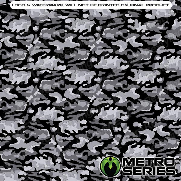 48in x 12in small pattern urban night camo camouflage rapid air adhesive vinyl