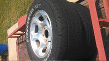 Lincoln navigator factory tires and rims 17inch