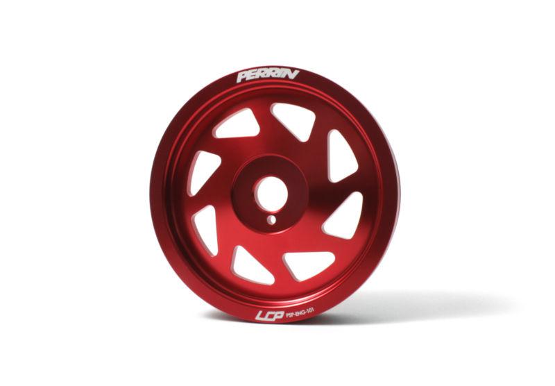 Perrin performance red crank pulley subaru brz or scion fr-s 2013