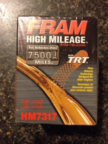 Brand new fram high mileage oil filter - hm7317