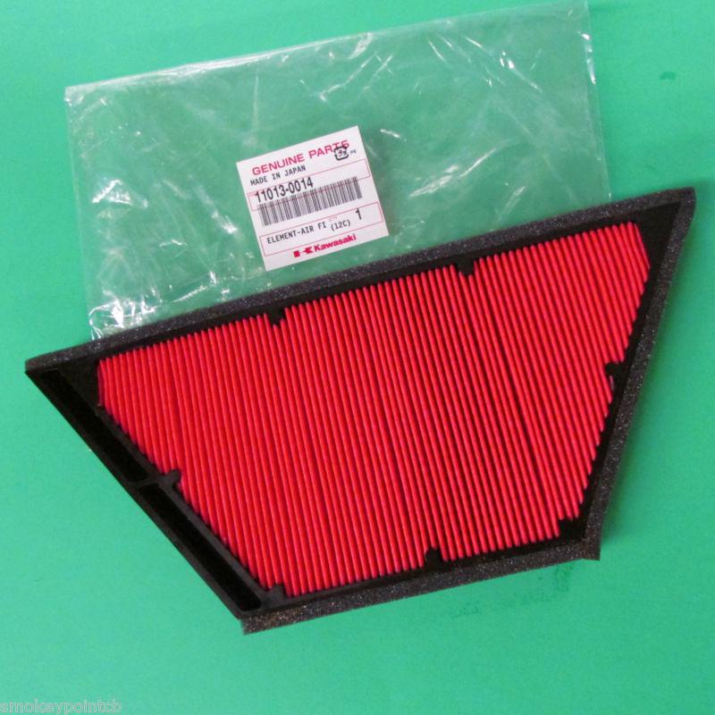 New factory air filter cleaner element 08-13 zg1400 concours 1400 kawasaki e0397