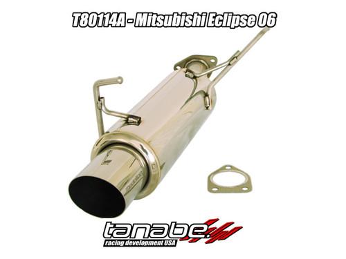 Tanabe concept g catback exhaust for 06-07 eclipse gt t80114a