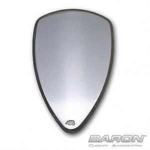 Baron big air cleaner kit smooth chrome fits kawasaki vulcan 900 lt 2006-2013