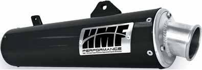 Hmf engineering sport series slip on exhaust black kkfx400sarc1