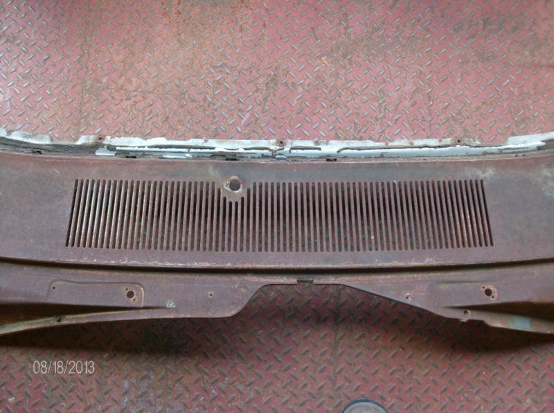 1968-70 plymouth b-body road runner cowl vent panel