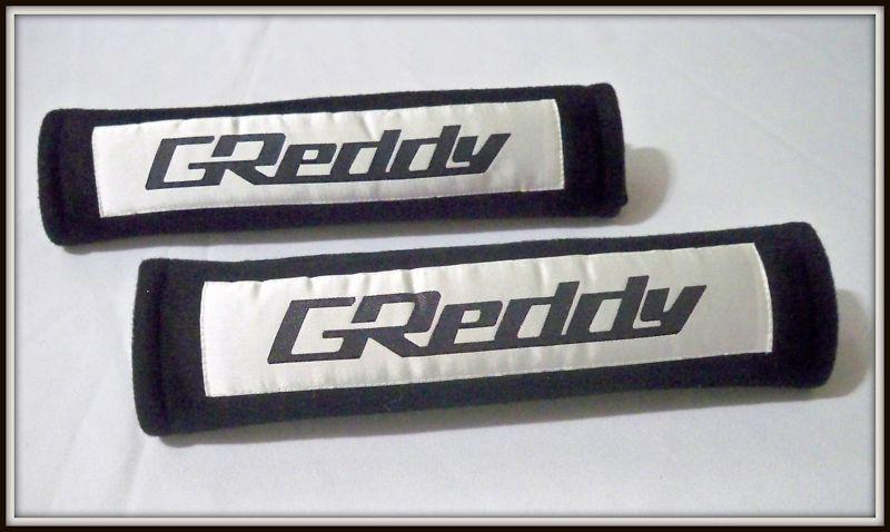 Greddy racing seat belt harness shoulder pads - limited production!