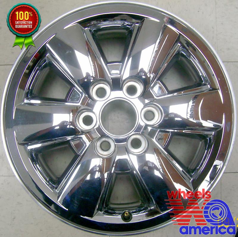 Gmc yukon 09 10 11 12 18x8 6 lug 5418 factory chrome  wheel rim