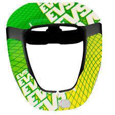 Evs r4 race collar graphics kit re-run green
