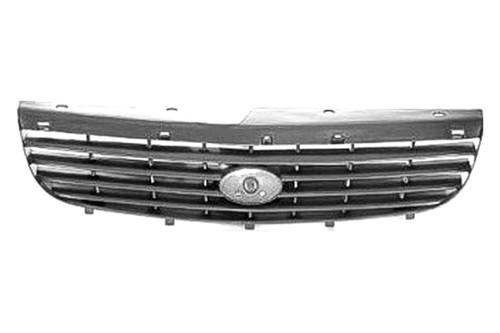 Replace gm1200396 - 97-99 chevy malibu grille brand new car grill oe style