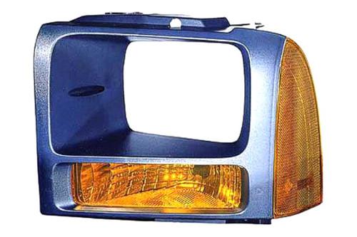 Replace fo2526104 - 06-07 ford f-250 front lh parking light lens housing