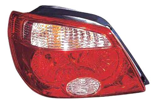 Replace mi2800123 - mitsubishi outlander rear driver side tail light assembly