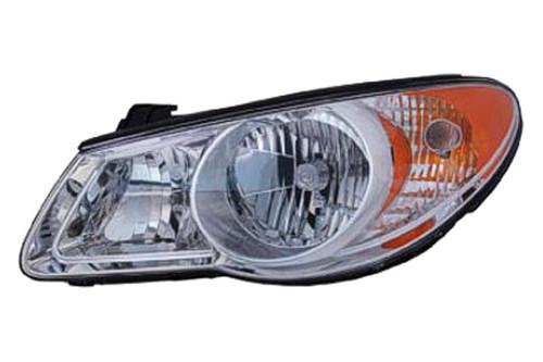 Replace hy2502153 - 2010 fits hyundai elantra front lh headlight assembly