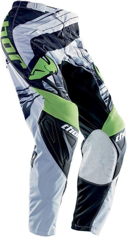 New thor motocross phase green swipe offroad pant. men's size 38