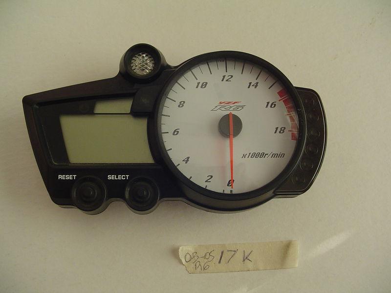 Purchase USED 20032005 YAMAHA R6 20062009 YZFR6S SPEEDO GAUGE