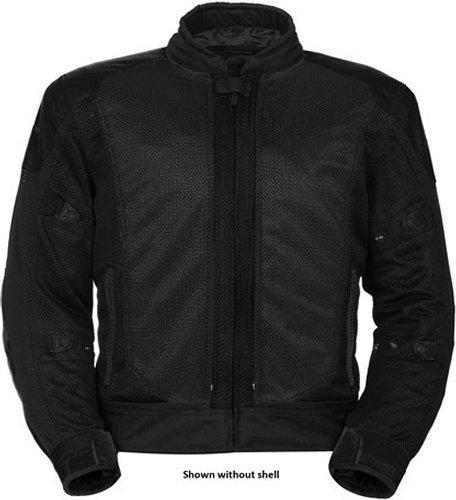 Tour master womens flex 3 textile jacket black m/medium