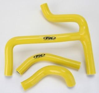 Factory effex radiator y-hoses yellow for suzuki rm-z450 08-11