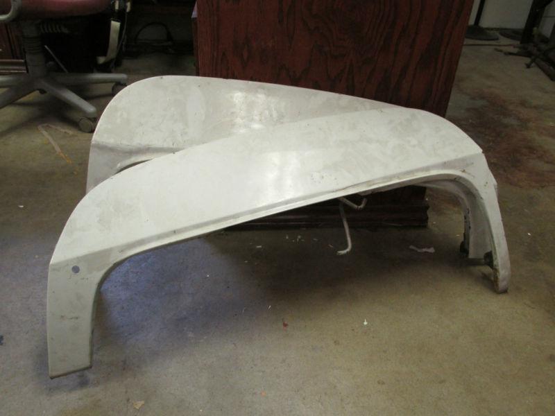 A pair of 1970 buick rear wheeled fenders 