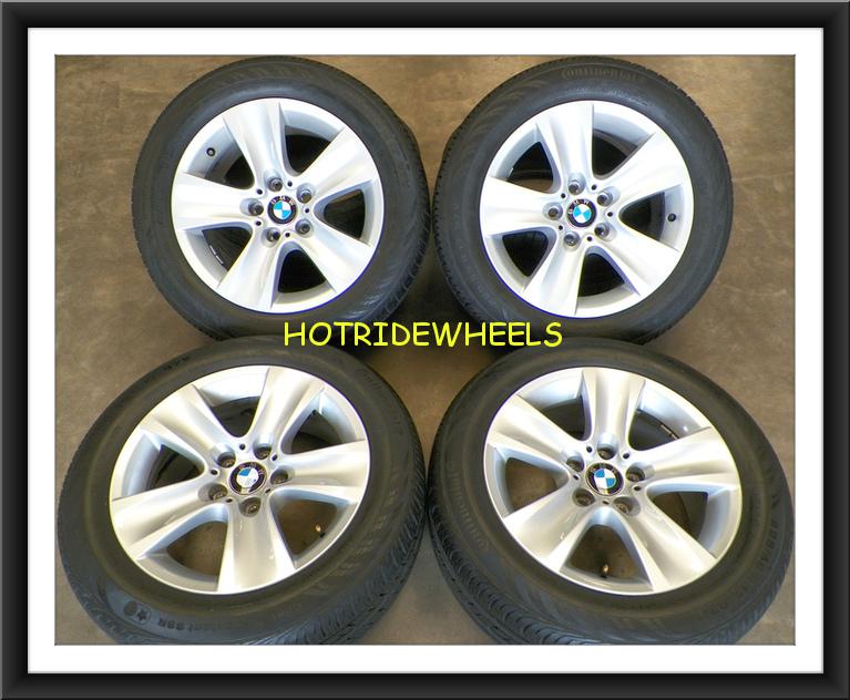 17" bmw 528i 530i 550i oem wheels  71402  with tires 225/55/17  6790172    #976b