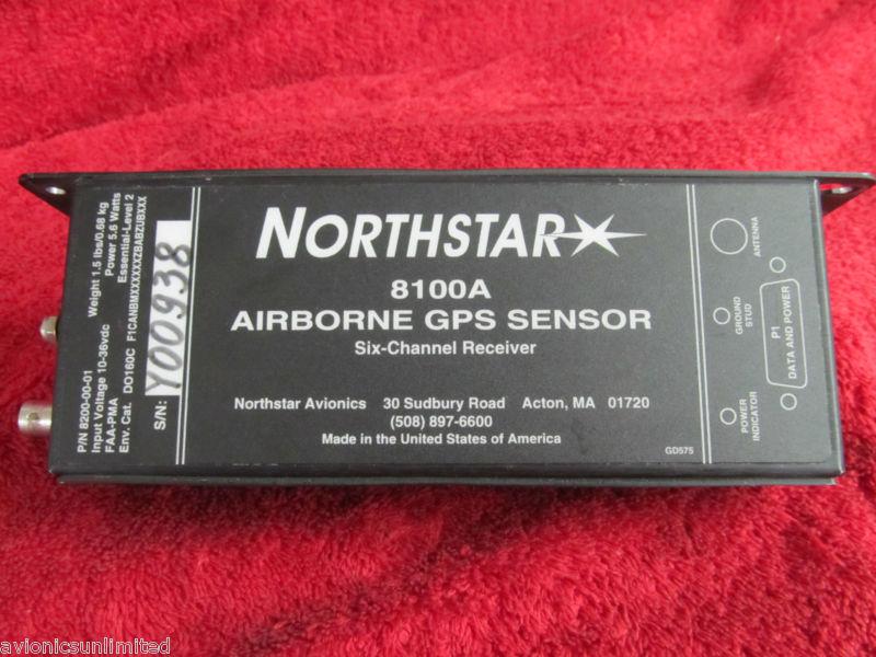 Northstar model 8100a airborne gps sensor 