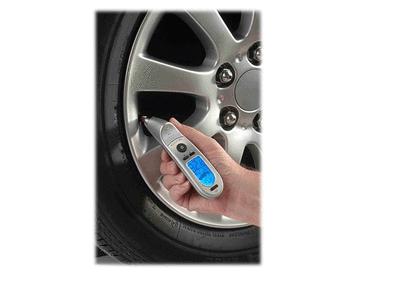 Accutire ms-4350b programmable digital tire gauge with led flashlight 