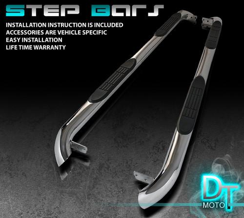 06-11 benz ml320/350/500/550/63 amg 3" t-304 stainless steel side step nerf bar