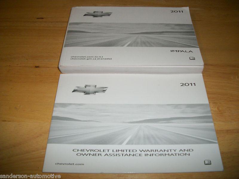 2011 chevrolet impala owners manual with  free priority shipping