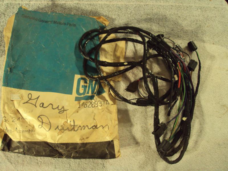 Nos 1966 chevrolet chevelle alternator and forward lamp harness #6289374