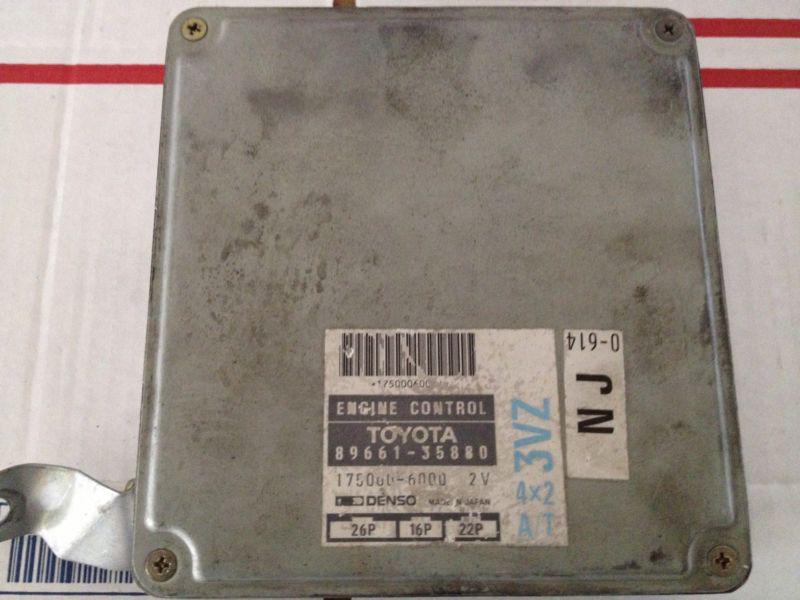 94 95 toyota truck 4runner 3.0 v6 2wd a/t ecm 89661-35880 ecu  