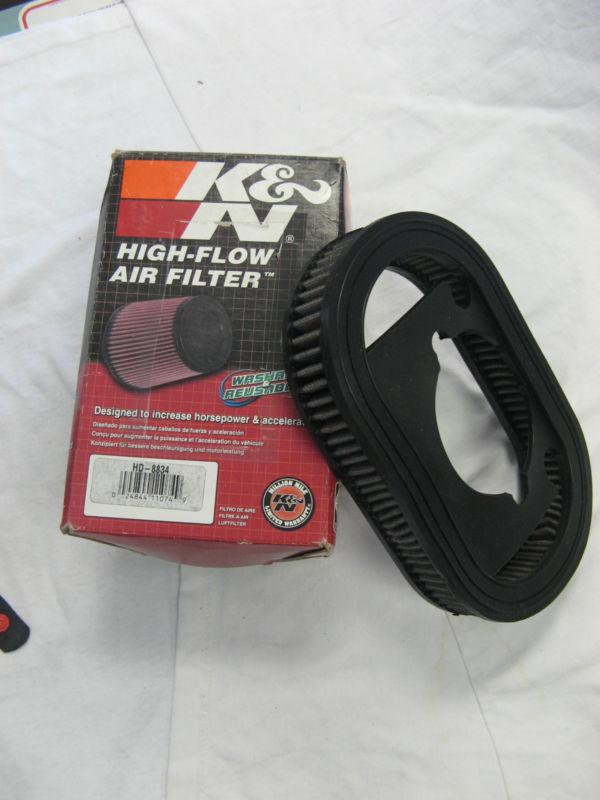 K&n high flow air filter harley davidson sportster 2004-2012 hd-8834