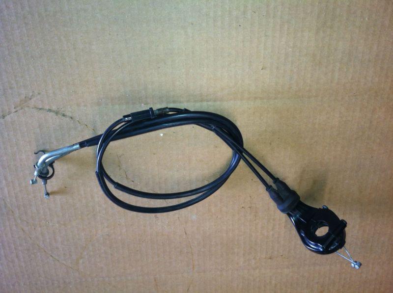 06-13 zx14 zx-14 zx1400 zx 1400 throttle cable set push and pull 54012-0187