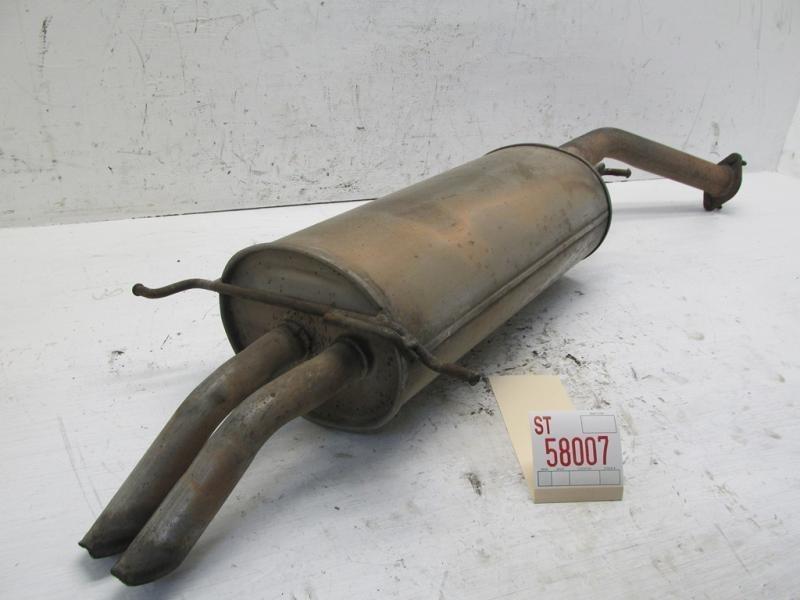 98 99 00 01 02 mazda 626 lx rear tail end section muffler oem 17437