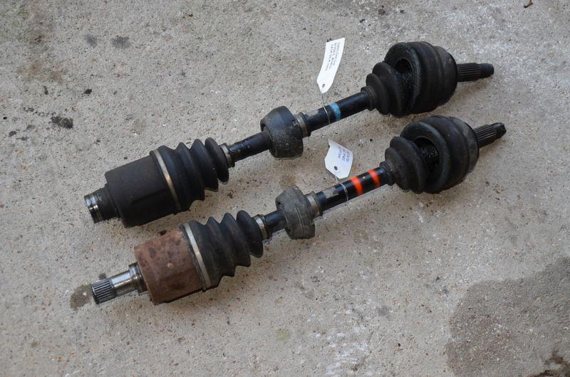 1994 honda del sol 5 spd b16a3 axle assembly pair great for core or rebuild