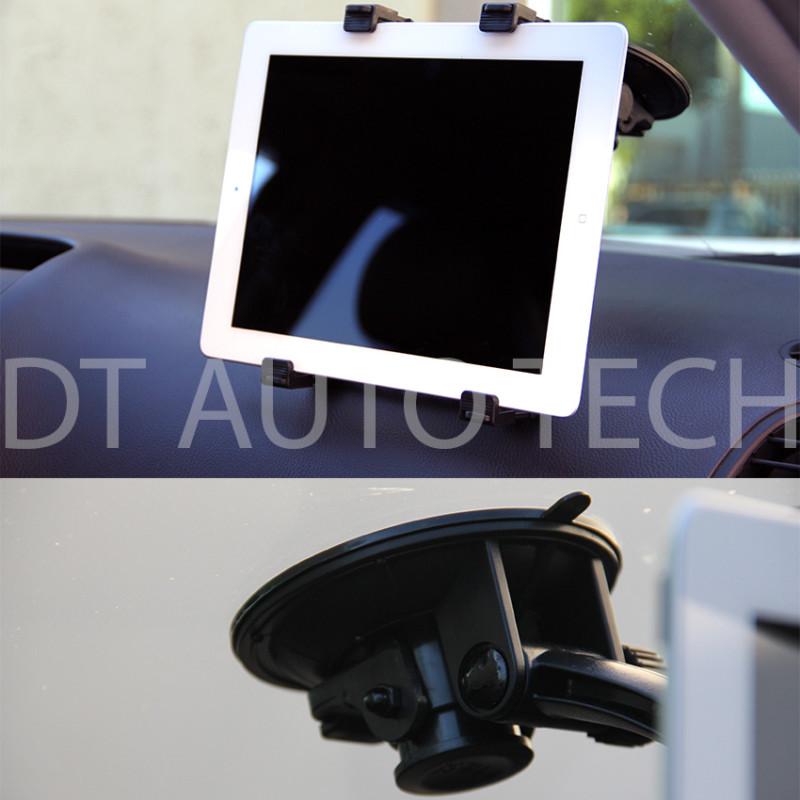 Car suv windshield mount holder for ipad 1 2 3 xoom galaxy tablet universal fit