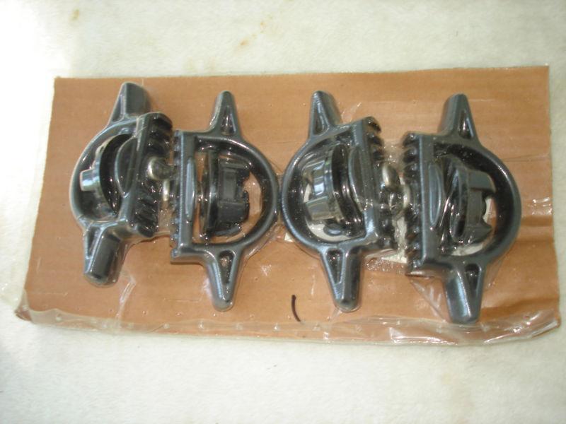 Toyota tacoma pickup truck bed rail tie down cleats 4 pc set mint sealed nr! .01