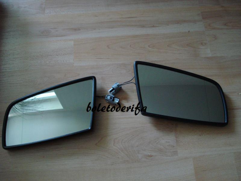 Bmw 5 series e60/e61 6 e63/e64 2003-2005 lh rh glass set mirror heated auto dim