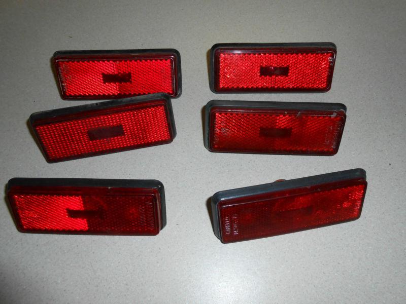 Fiat x19 x1/9 bertone rear red marker light housing